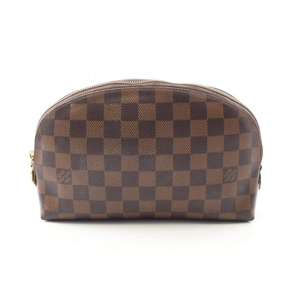 Louis Vuitton Bag GM Pouch Brown Damier Ebene Cosmetic Brown - Picture 1 of 7